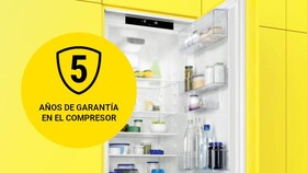5 años de garantía en el compresor de modelos seleccionados